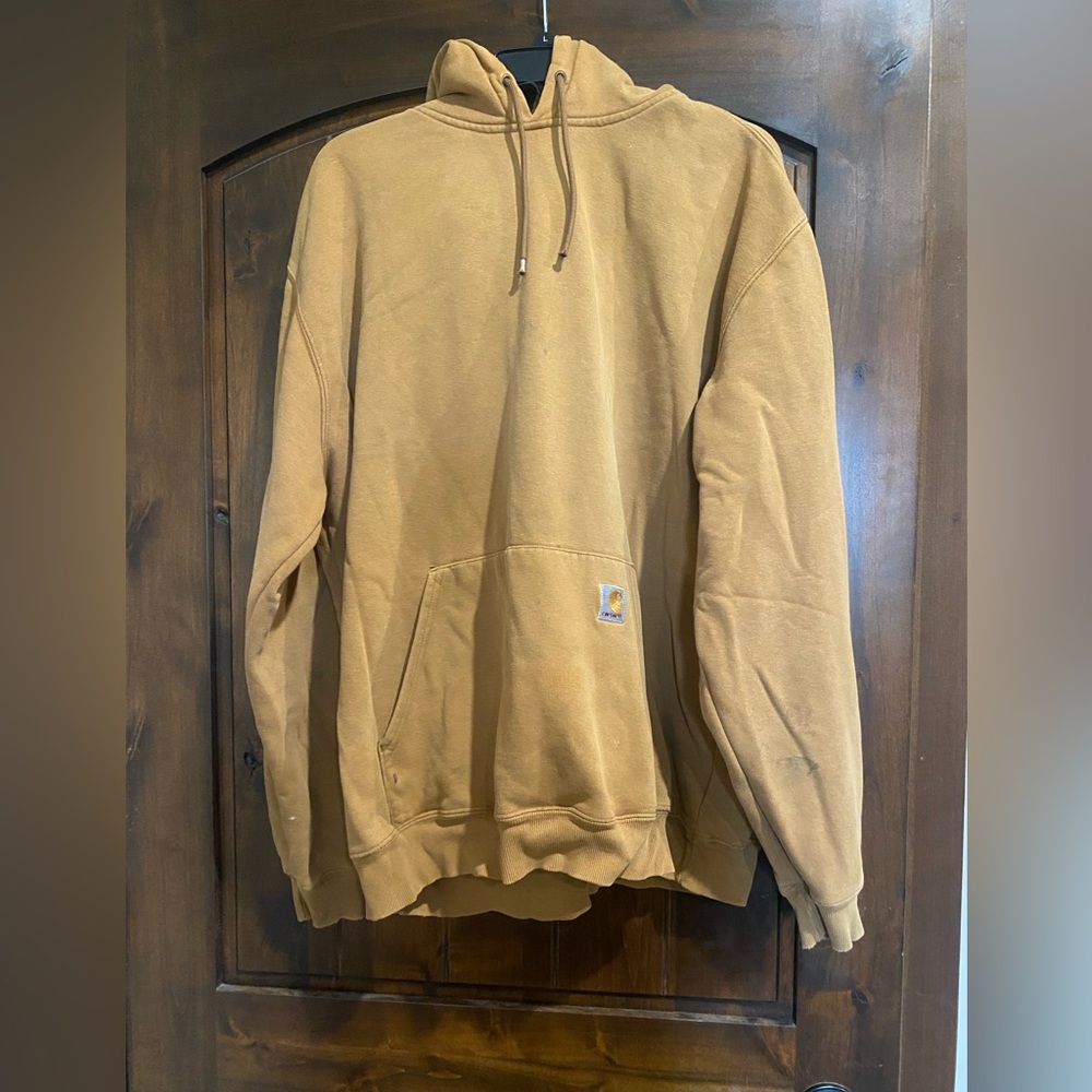 Carhartt Tan Pullover Sweatshirt